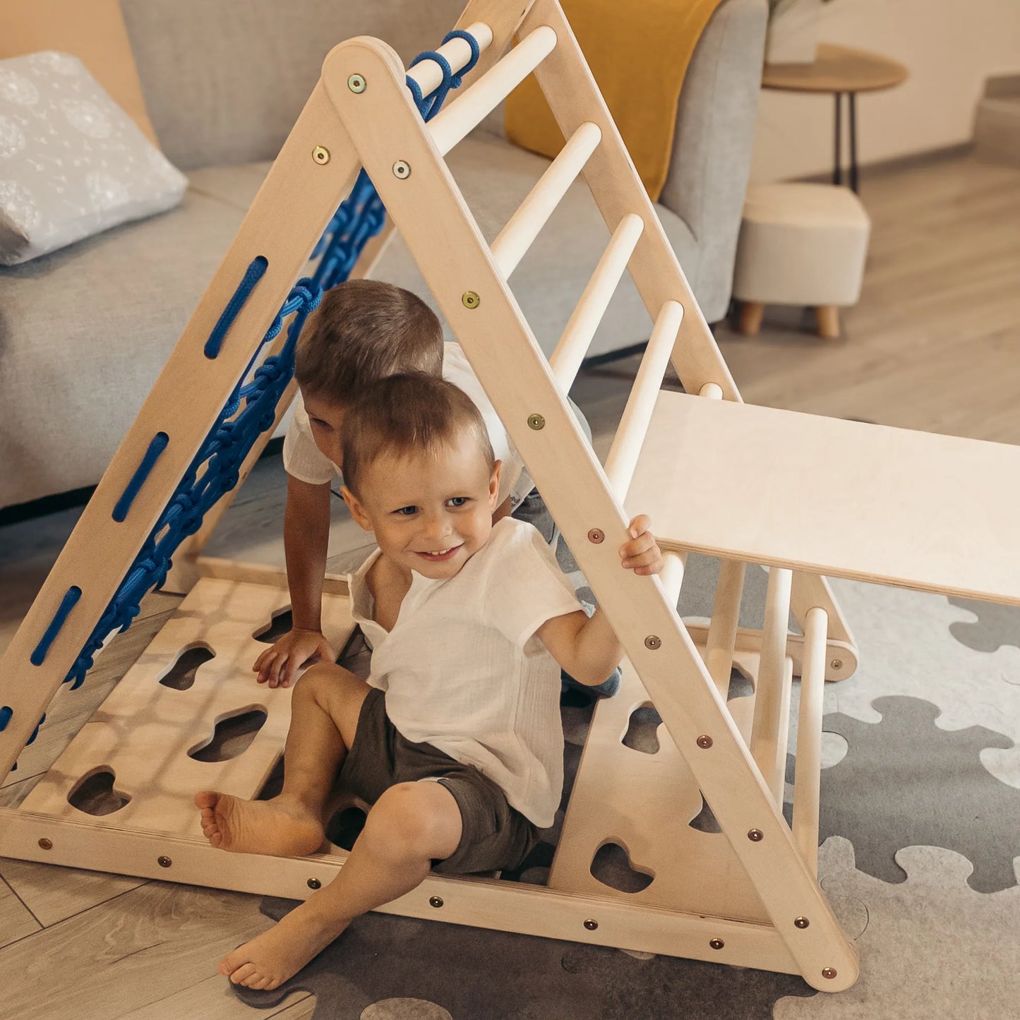 Kletter-Komplettset Tigerfels XL Set B: mit Tigerwippe und Wasserfall